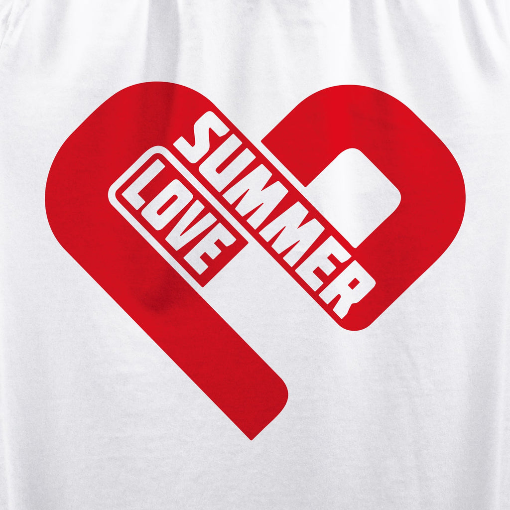 Summer Love Festival Official T-Shirt / White-Future Past-Essential Republik