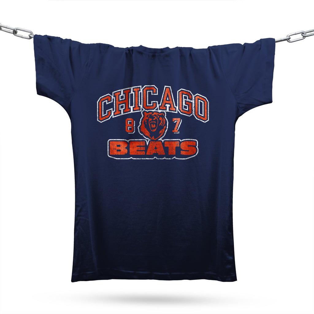 Chicago Beats T-Shirt / Navy-Future Past-Essential Republik