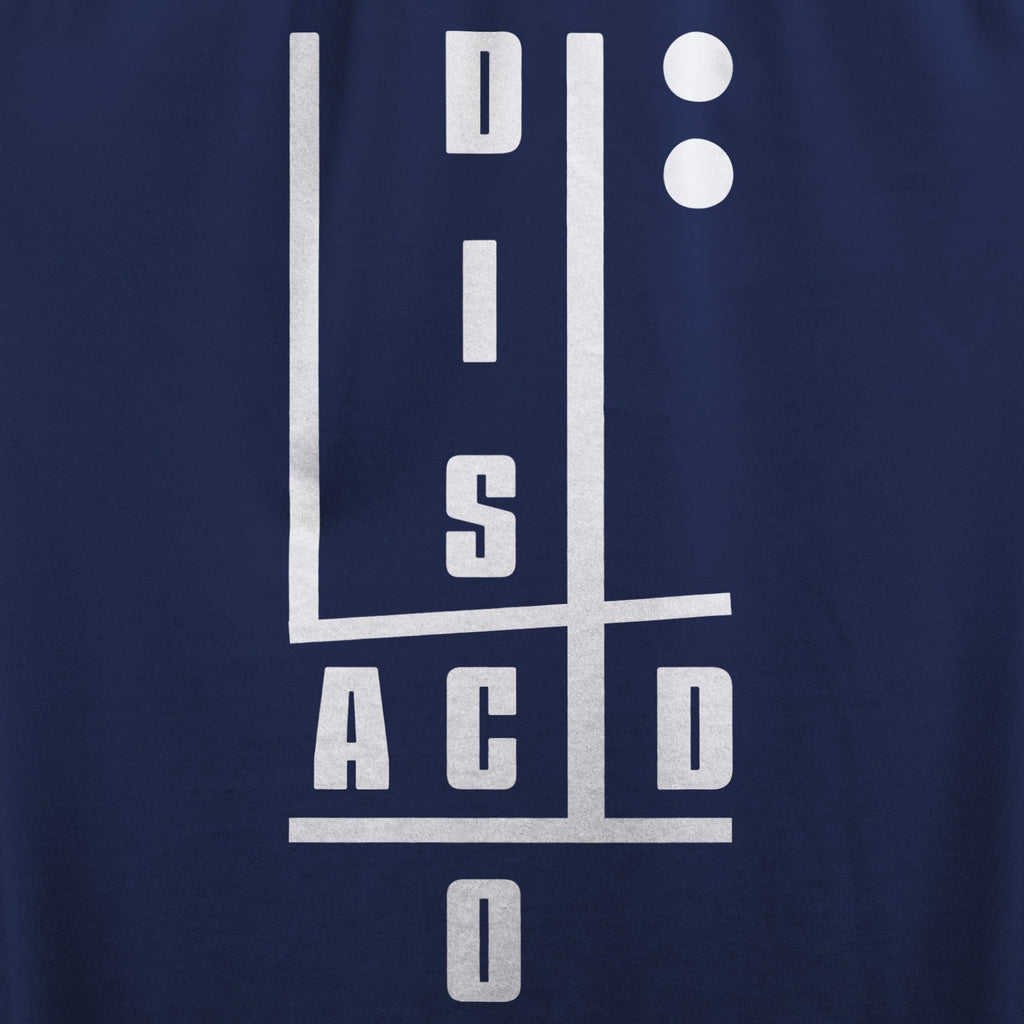 Disco Acid T-Shirt / Navy-Future Past-Essential Republik