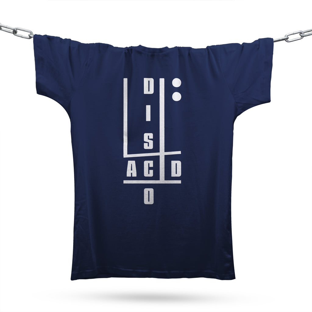 Disco Acid T-Shirt / Navy-Future Past-Essential Republik