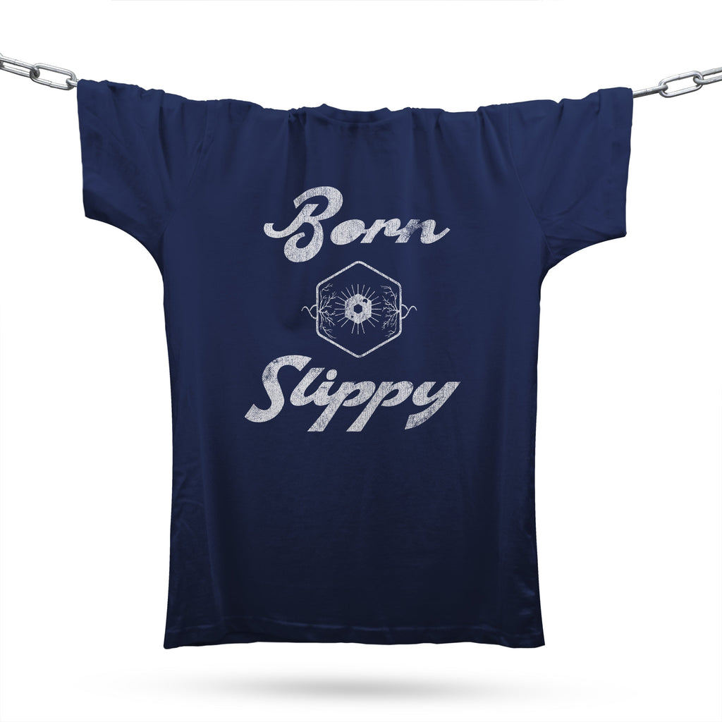 Born Slippy Eye T-Shirt / Navy-Future Past-Essential Republik