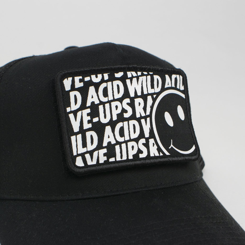 Wild Acid Rave-Ups Baseball Cap / Black-Future Past-Essential Republik
