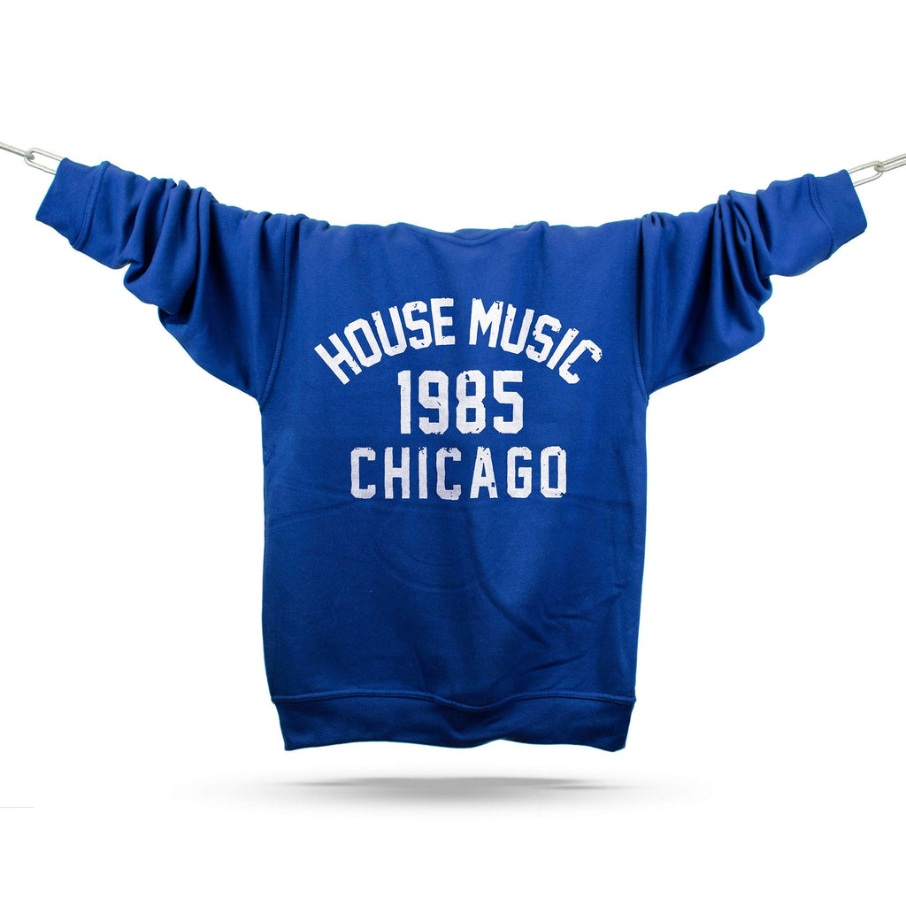 Chicago House Music 1985 Premium Sweatshirt / Royal-Future Past-Essential Republik
