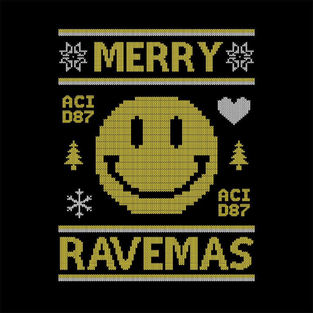 Merry Ravemas I Ugly Christmas Unisex Sweatshirt-Acid87-Essential Republik