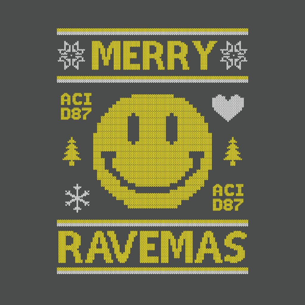 Merry Ravemas I Ugly Christmas Men's T-Shirt-Acid87-Essential Republik