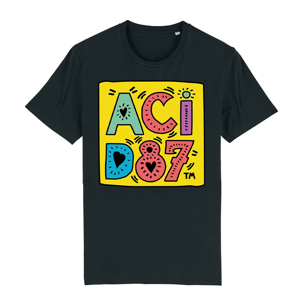 Acid87 Keith Logo Unisex T-Shirt-Acid87-Essential Republik
