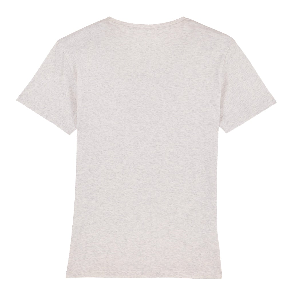 Aiyanna Ibiza Small Brown Logo Men's V-Neck T-Shirt-Aiyanna-Essential Republik