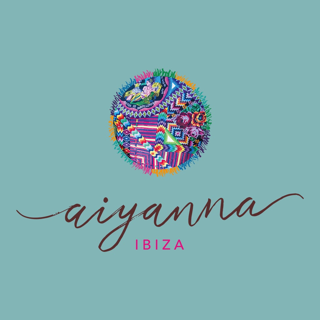Aiyanna Ibiza Brown Logo Front And Back Print Unisex Organic T-Shirt-Aiyanna-Essential Republik