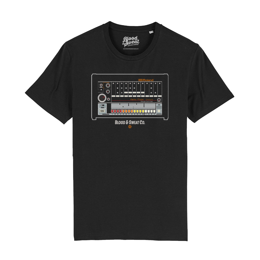 808 State Unisex Organic T-Shirt-Blood & Sweat-Essential Republik