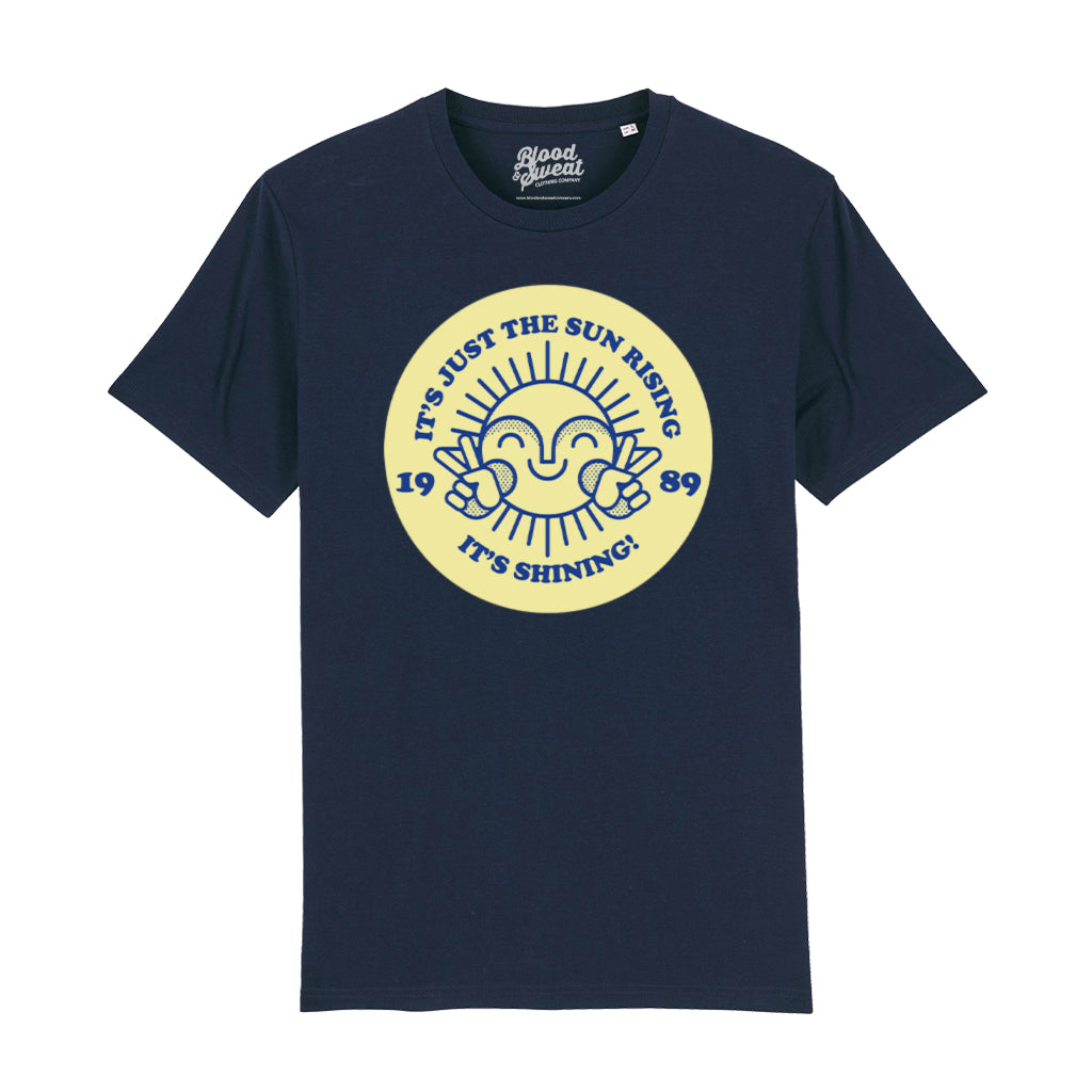 Chem Gen - Beloved Sun Rising Unisex Organic T-Shirt-Blood & Sweat-Essential Republik