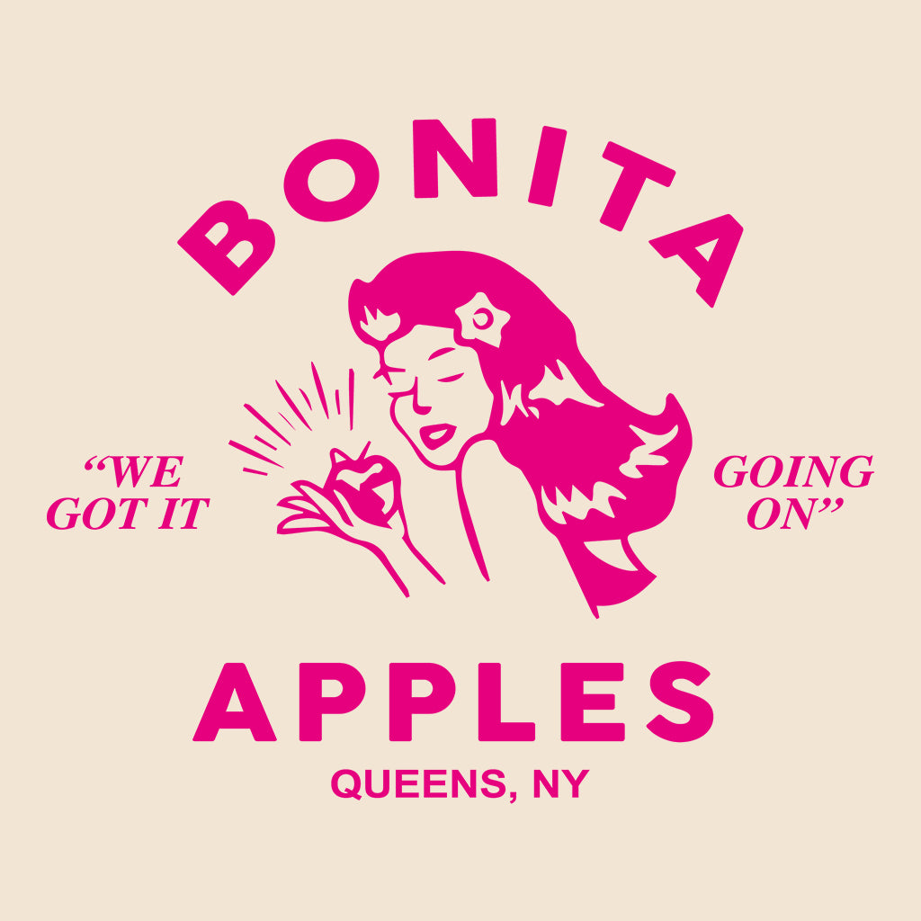 Bonita Applebum Pink Unisex Organic T-Shirt-Blood & Sweat-Essential Republik