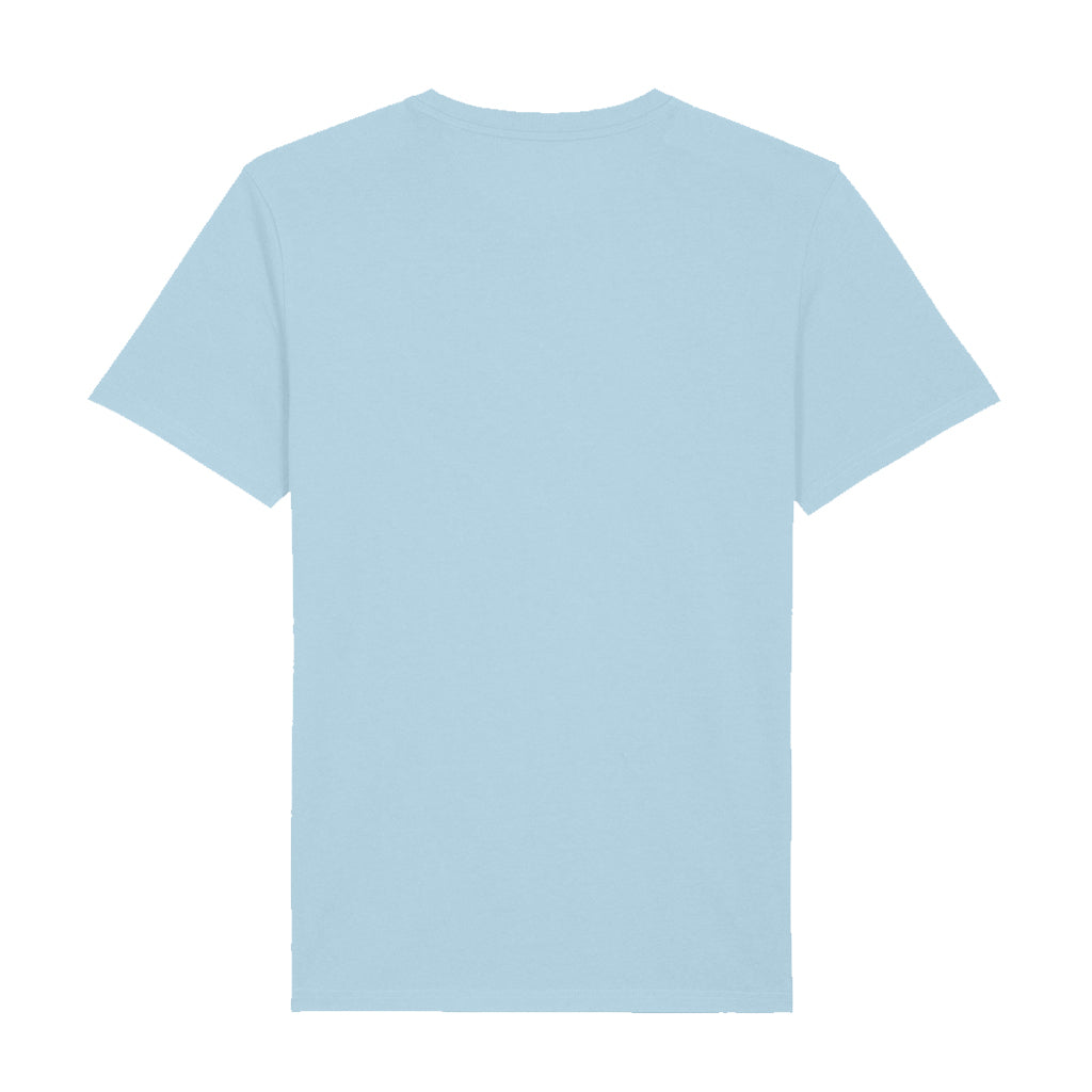 Official Dunstan Blue Flowers Unisex Organic T-Shirt-Blood & Sweat-Essential Republik