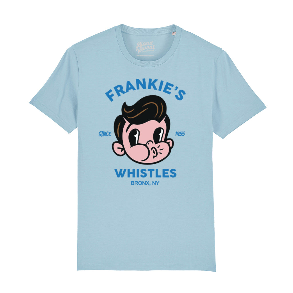 Frankie's Whistles Colour Unisex Organic T-Shirt-Blood & Sweat-Essential Republik