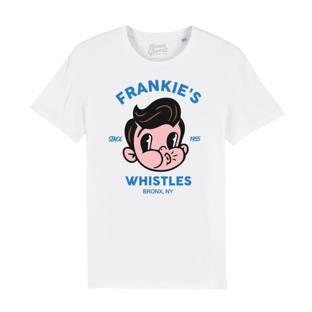Frankie's Whistles Colour Unisex Organic T-Shirt-Blood & Sweat-Essential Republik