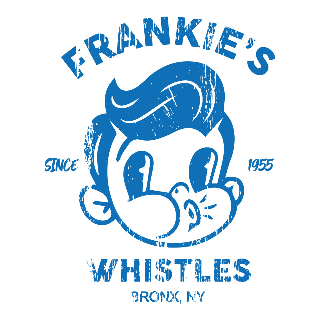 Frankie's Whistles Blue Unisex Cruiser Iconic Hoodie-Blood & Sweat-Essential Republik