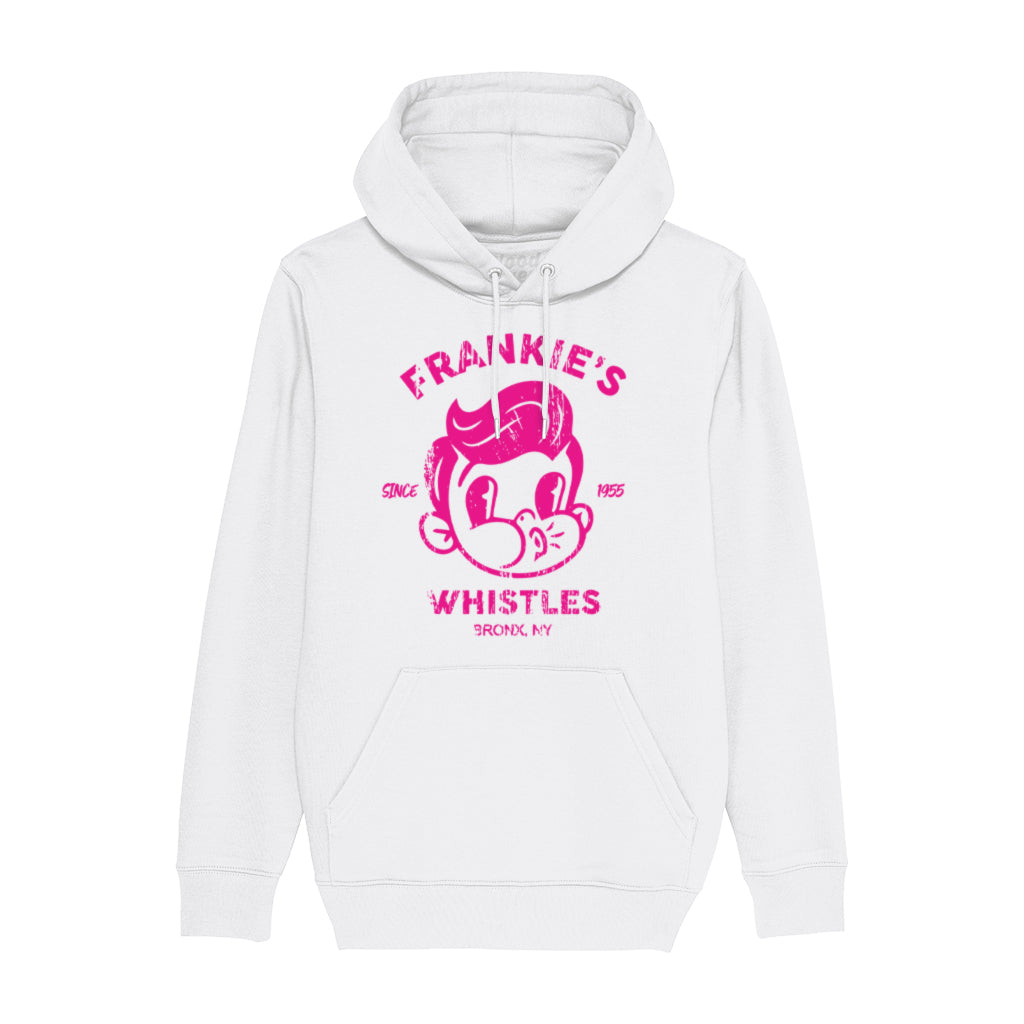 Frankie's Whistles Pink Unisex Cruiser Iconic Hoodie-Blood & Sweat-Essential Republik