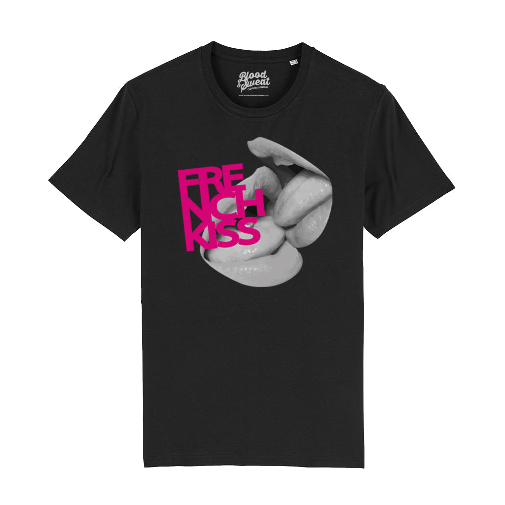 French Kiss Unisex Organic T-Shirt-Blood & Sweat-Essential Republik