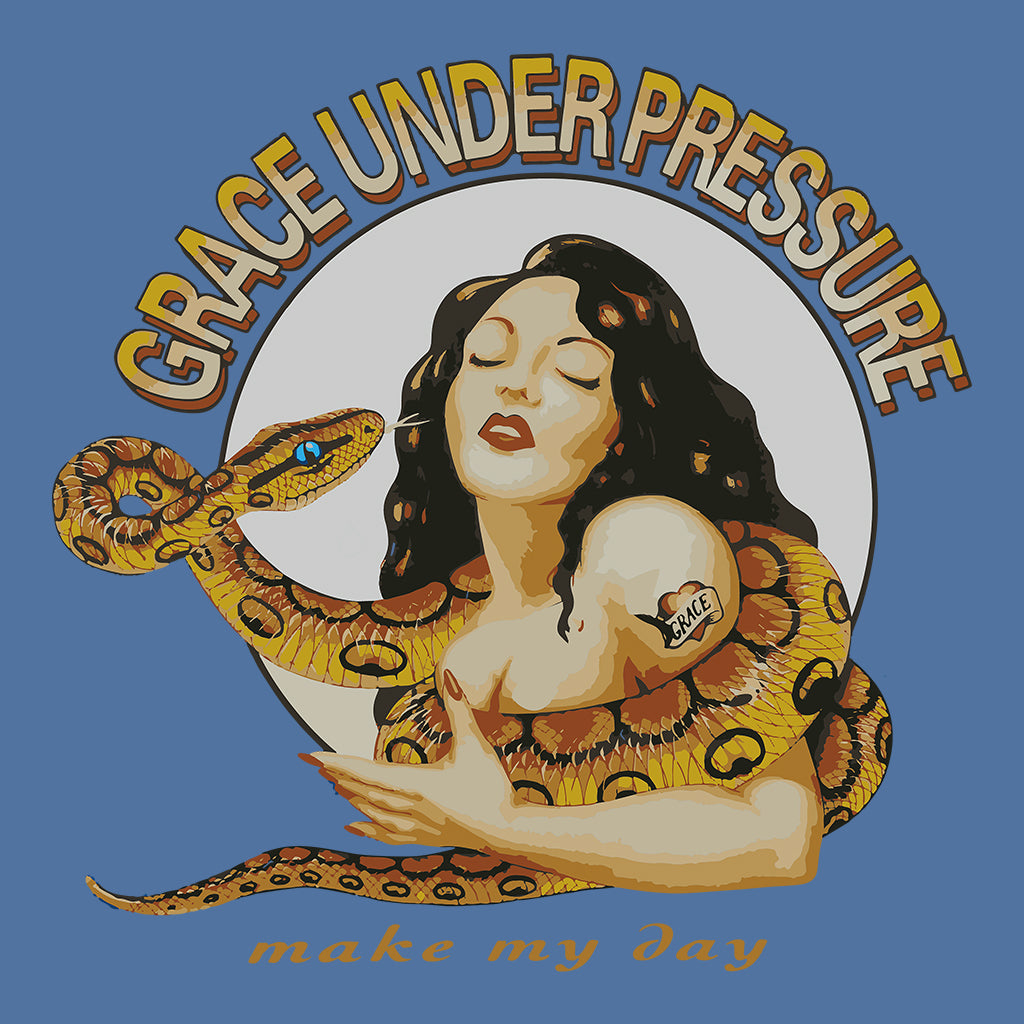 Grace Under Pressure Unisex Organic T-Shirt-Blood & Sweat-Essential Republik