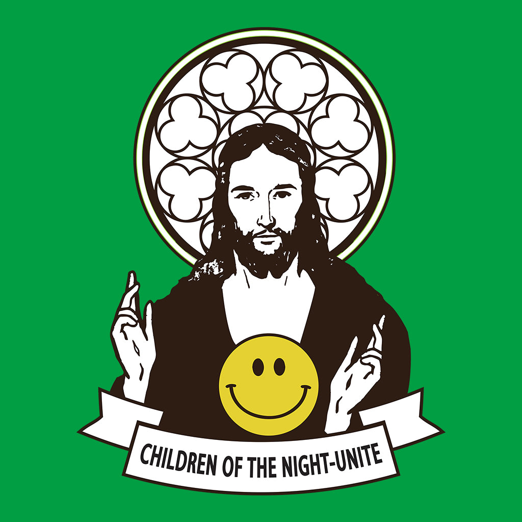 Children Of The Night Unite Unisex Organic T-Shirt-Blood & Sweat-Essential Republik
