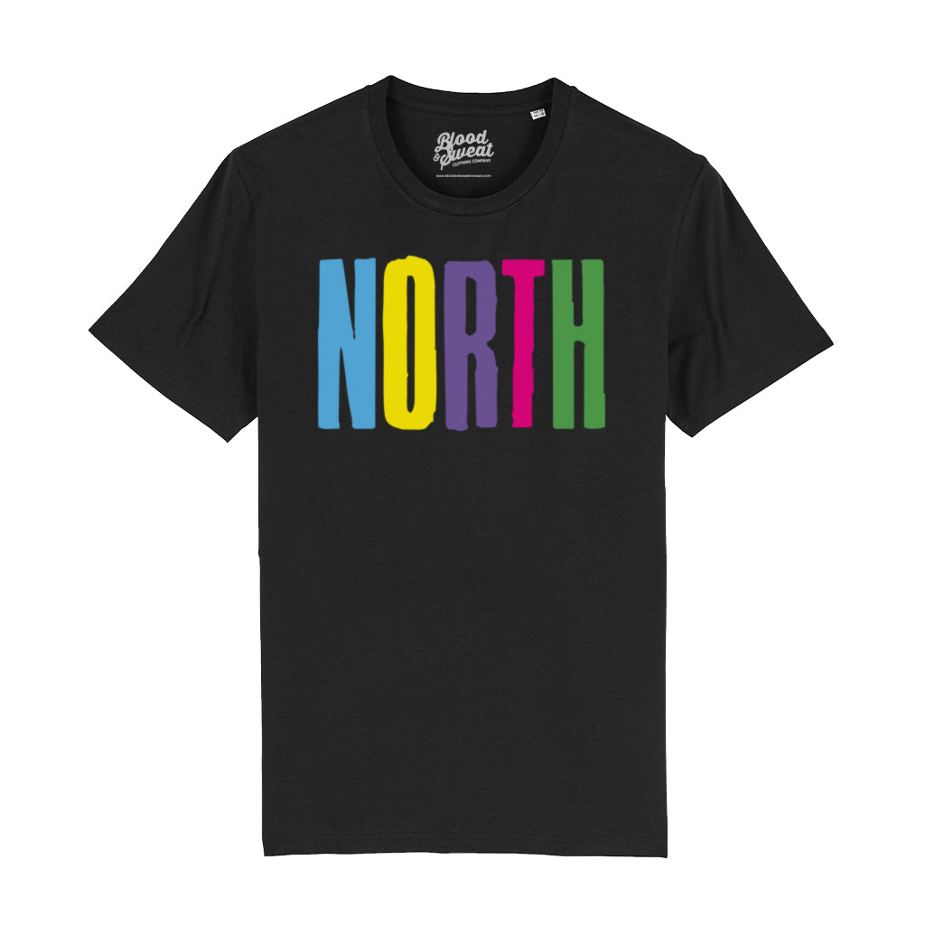 North Unisex Organic T-Shirt-Blood & Sweat-Essential Republik