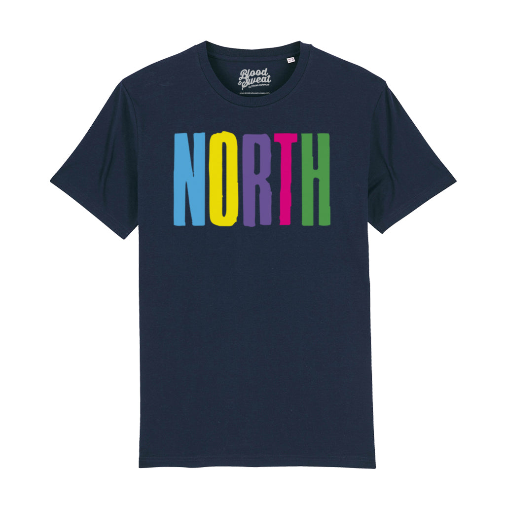 North Unisex Organic T-Shirt-Blood & Sweat-Essential Republik