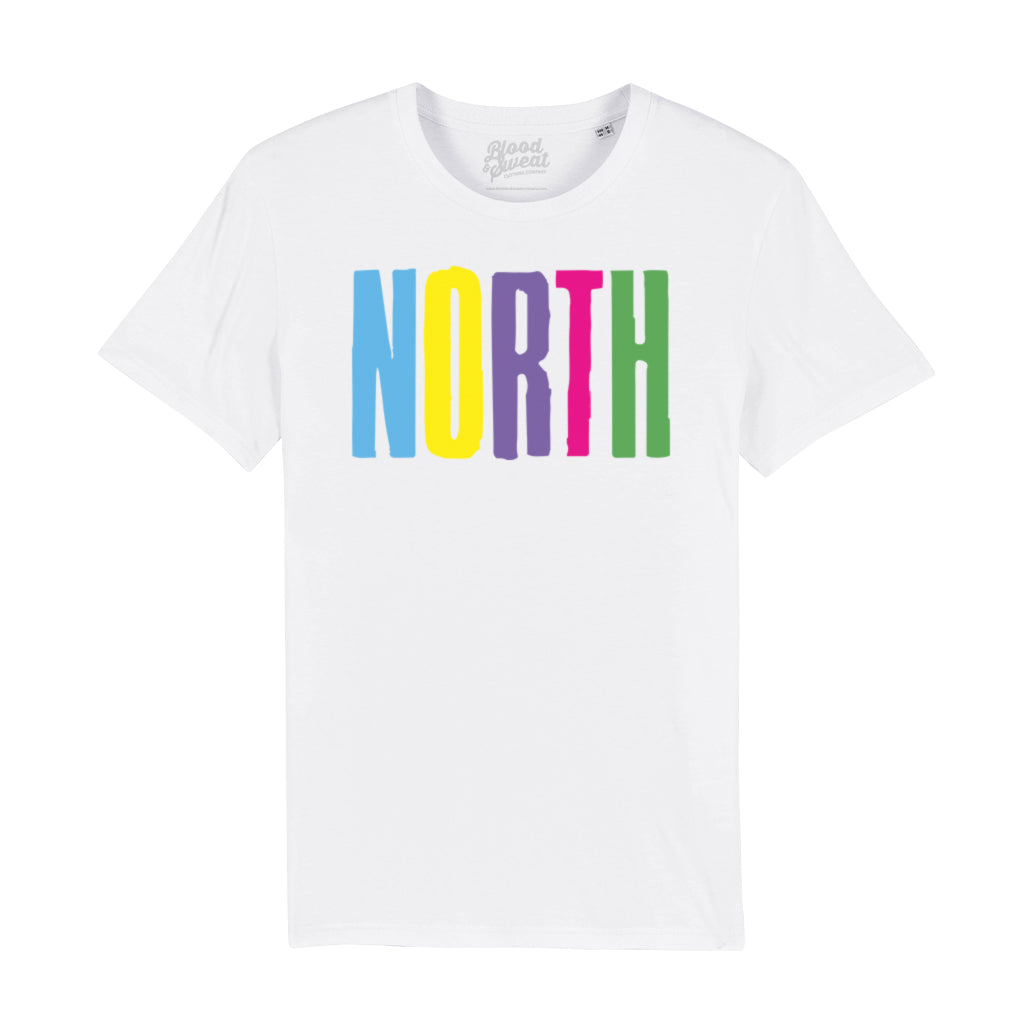 North Unisex Organic T-Shirt-Blood & Sweat-Essential Republik