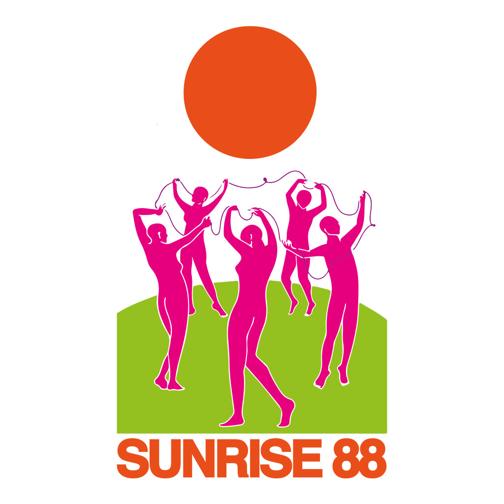 Sunrise 88 Pink Unisex Organic T-Shirt-Blood & Sweat-Essential Republik