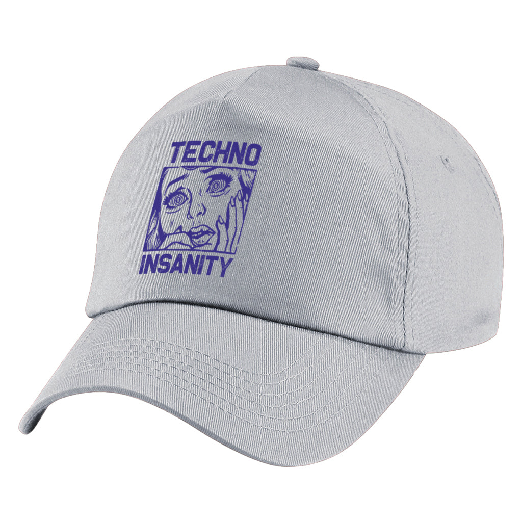 Techno Insanity Original Snapback Cap-Blood & Sweat-Essential Republik