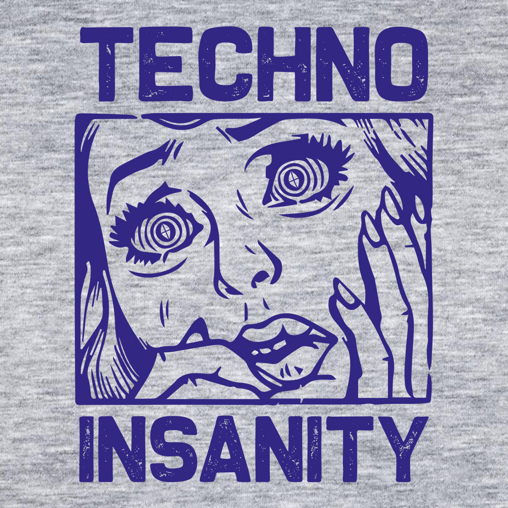 Techno Insanity Unisex Cruiser Iconic Hoodie | Essential Republik