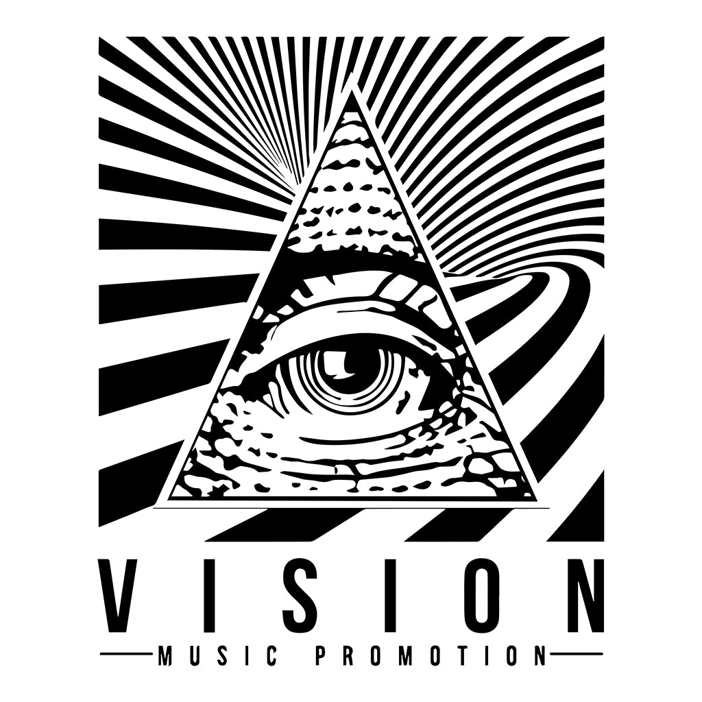 Official Vision Collaboration Black Unisex Cruiser Iconic Hoodie-Blood & Sweat-Essential Republik