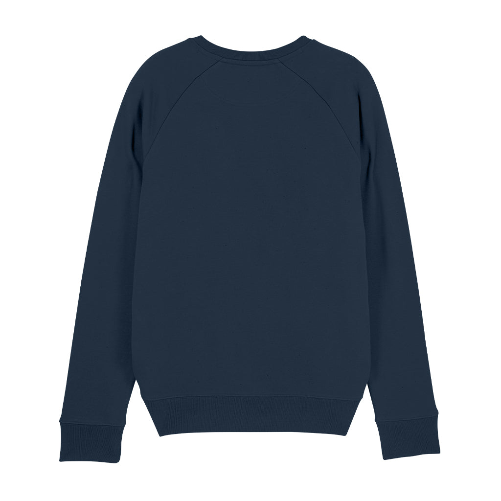 Official Vision Collaboration Blue Unisex Stoller Crew Neck Sweatshirt-Blood & Sweat-Essential Republik