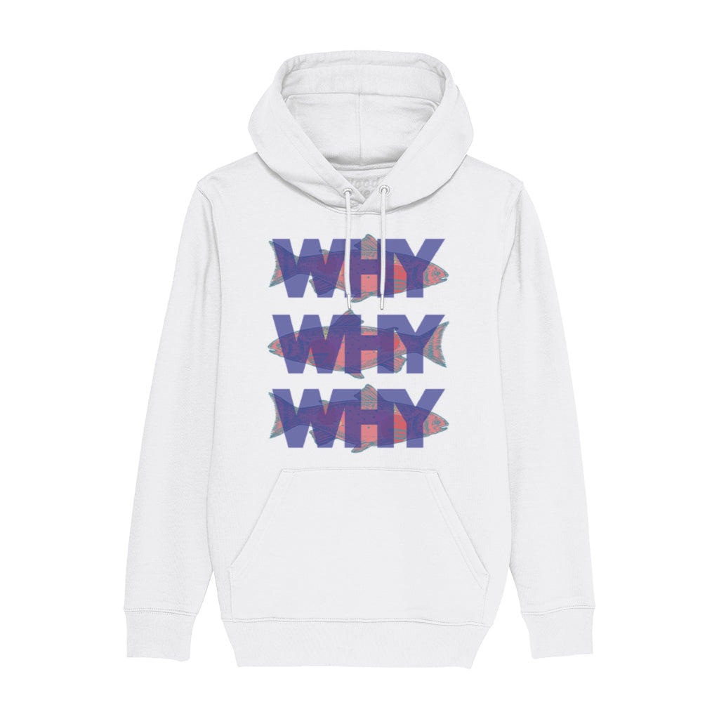 Why Why Why Unisex Cruiser Iconic Hoodie-Blood & Sweat-Essential Republik