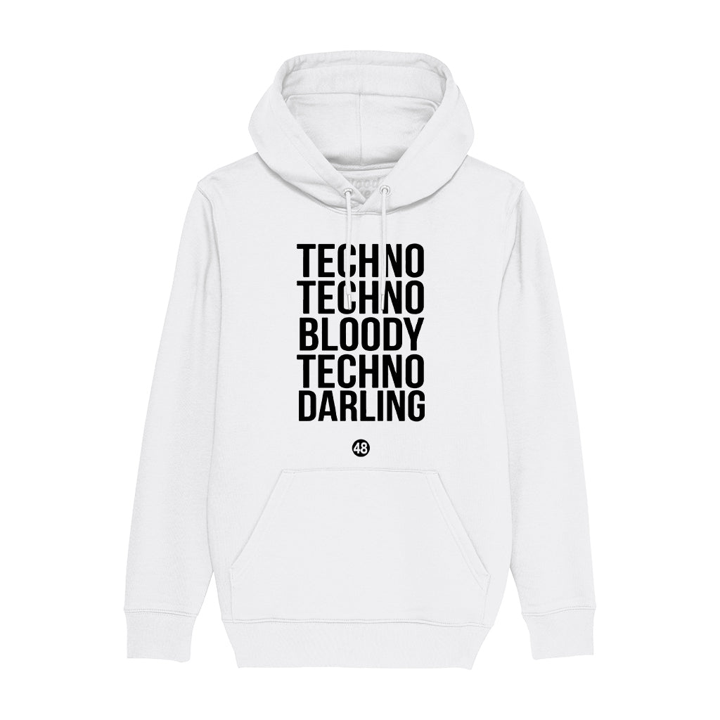 Techno Techno Unisex Cruiser Iconic Hoodie-Blood & Sweat-Essential Republik