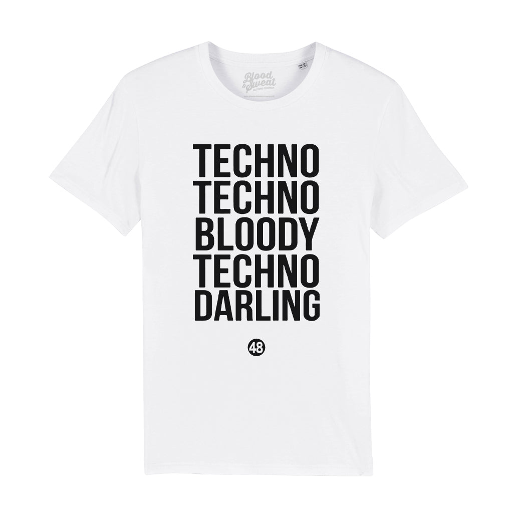 Techno Techo Unisex Organic T-Shirt-Blood & Sweat-Essential Republik