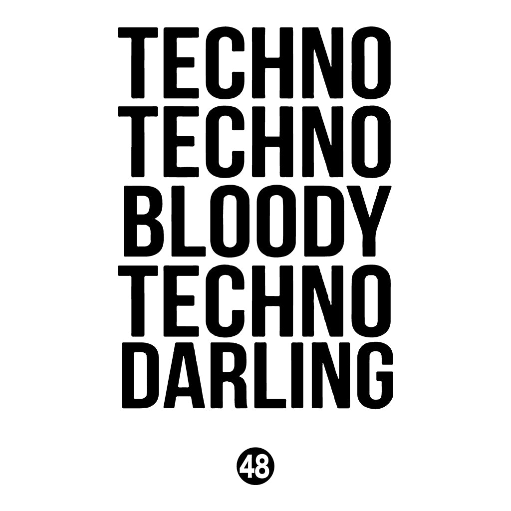 Techno Techno Unisex Cruiser Iconic Hoodie-Blood & Sweat-Essential Republik