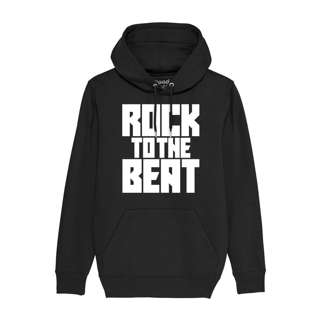 Rock To The Beat Unisex Cruiser Iconic Hoodie-Blood & Sweat-Essential Republik