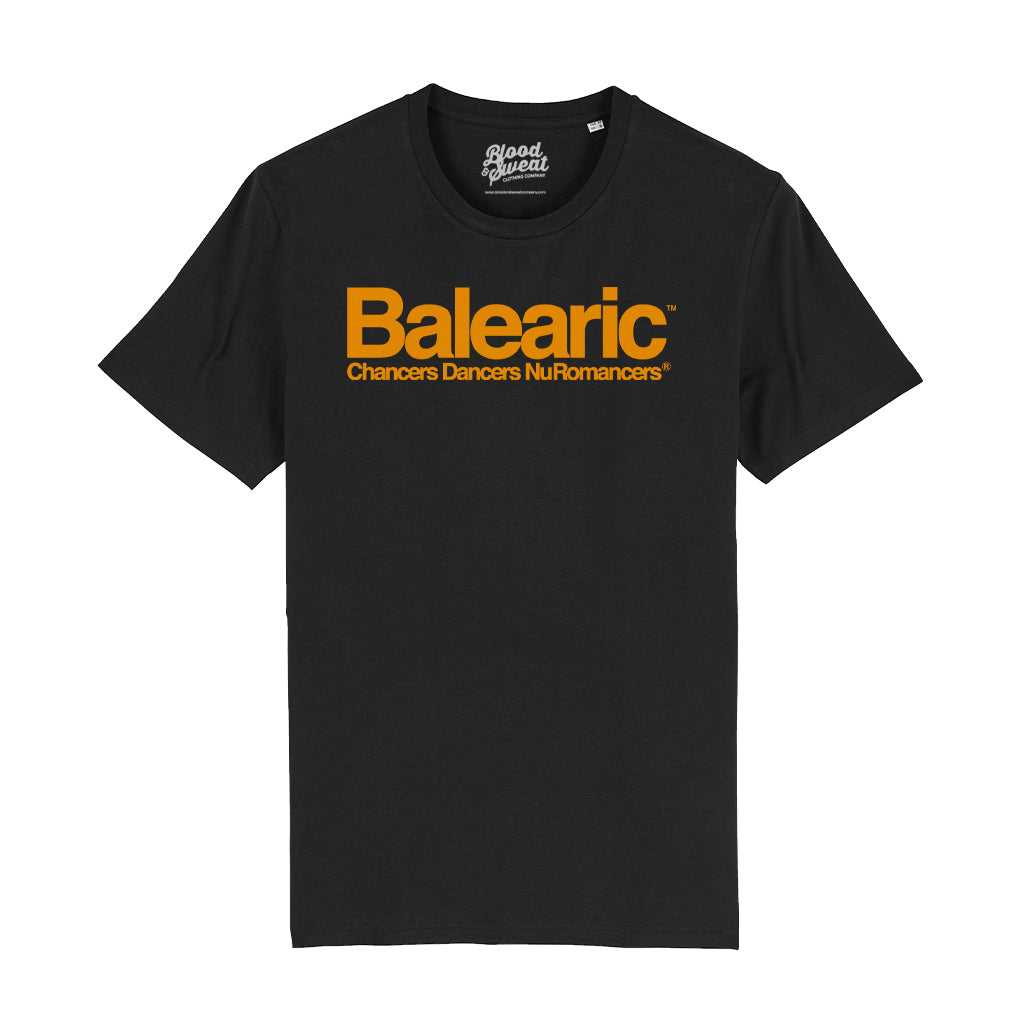 Balearic Orange Unisex Organic T-Shirt-Blood & Sweat-Essential Republik