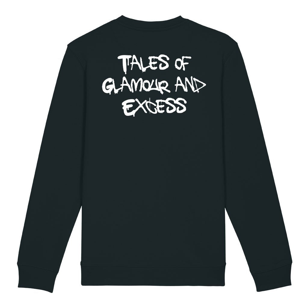 Back To Basics Tales Of Glamour And Excess Front And Back Print Unisex Iconic Sweatshirt-Back To Basics-Essential Republik