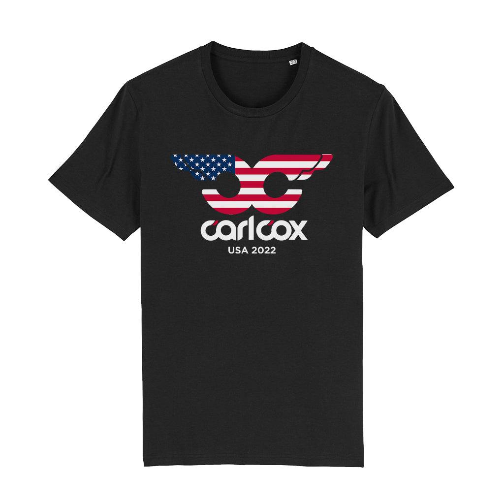Carl Cox USA 2022 Tour Unisex Organic T-Shirt-Carl Cox-Essential Republik