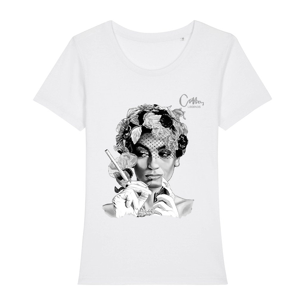 Cotton Legends Anok Aimee Front And Back Print Women's Iconic Fitted T-Shirt-Cotton Lifestyle-Essential Republik