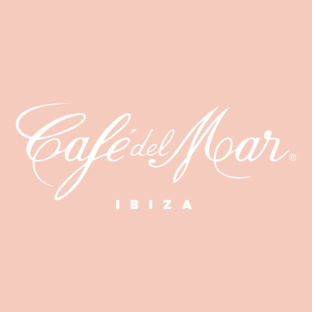 Café del Mar Ibiza White Logo Men's Hooded Sweatshirt-CafŽ del Mar-Essential Republik