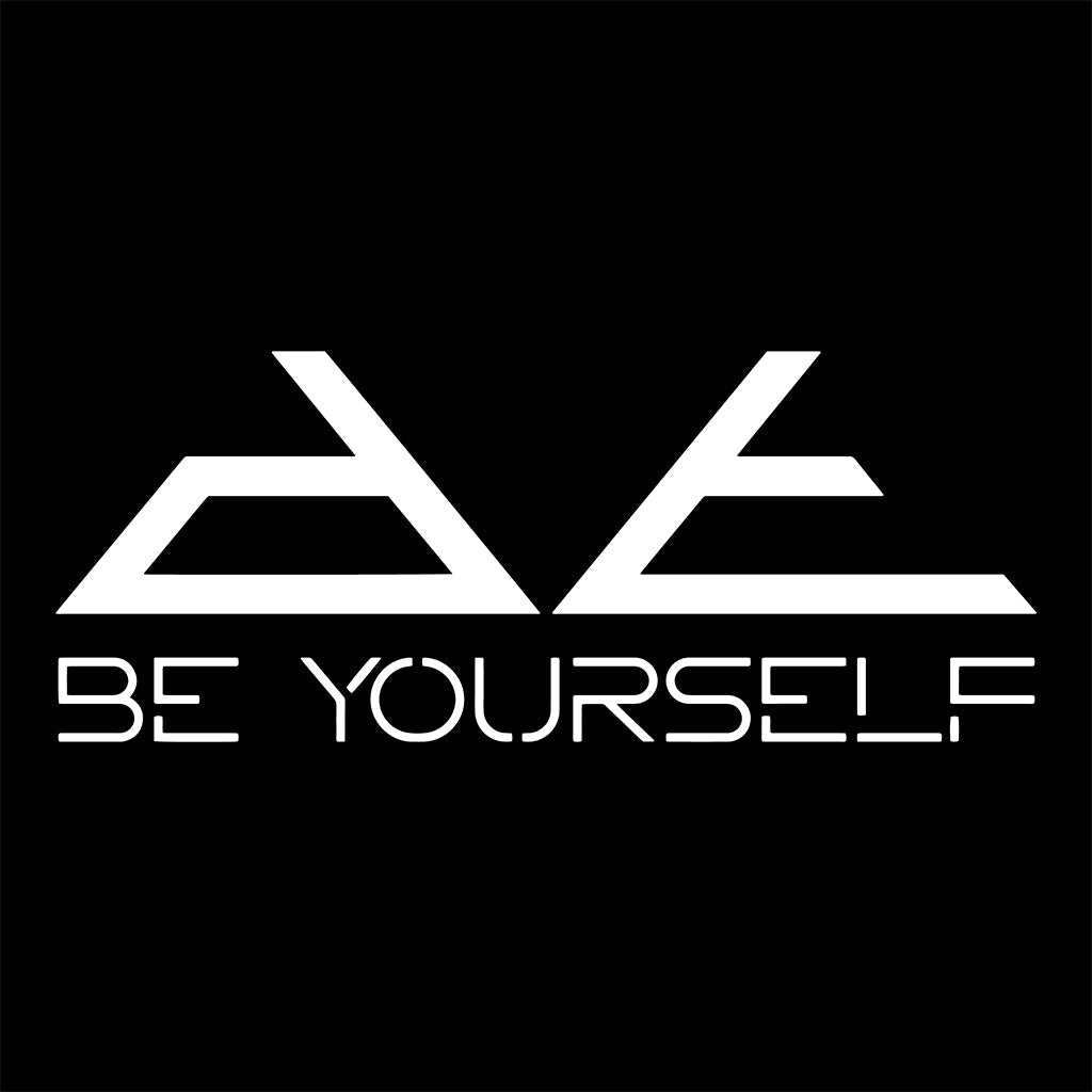 DT White Be Yourself Pyramid Logo Women's Iconic Fitted T-Shirt-Danny Tenaglia-Essential Republik