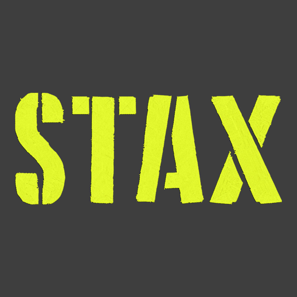 STAX Neon Yellow Embroidered Logo Premium Fitted Cap-Danny Tenaglia-Essential Republik