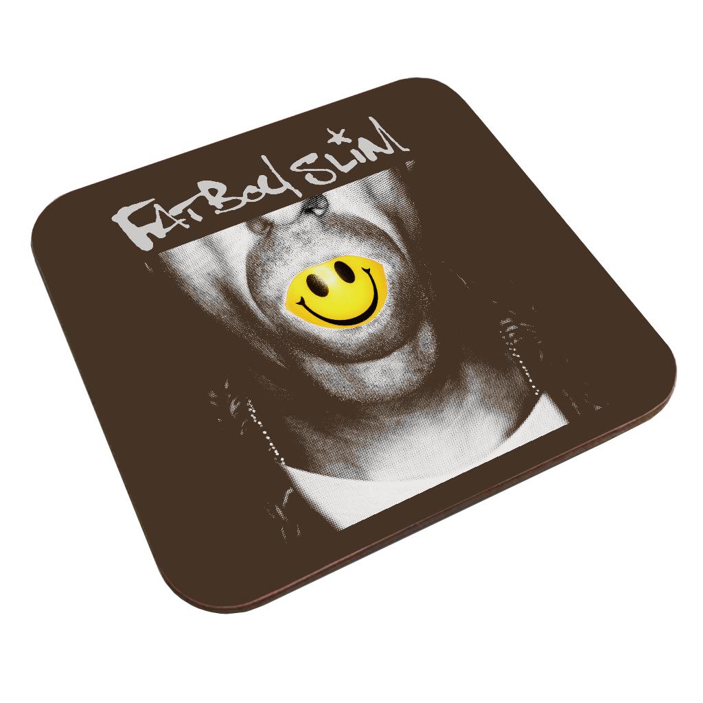 Fatboy Slim Smiley Mouth Coaster-Fatboy Slim-Essential Republik