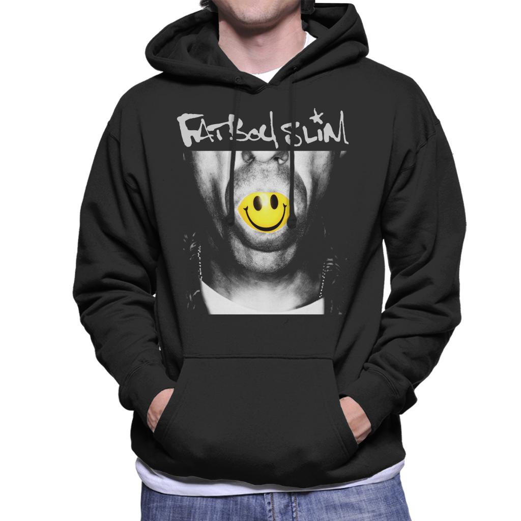 Fatboy Slim Smiley Mouth Men's Hooded Sweatshirt-Fatboy Slim-Essential Republik