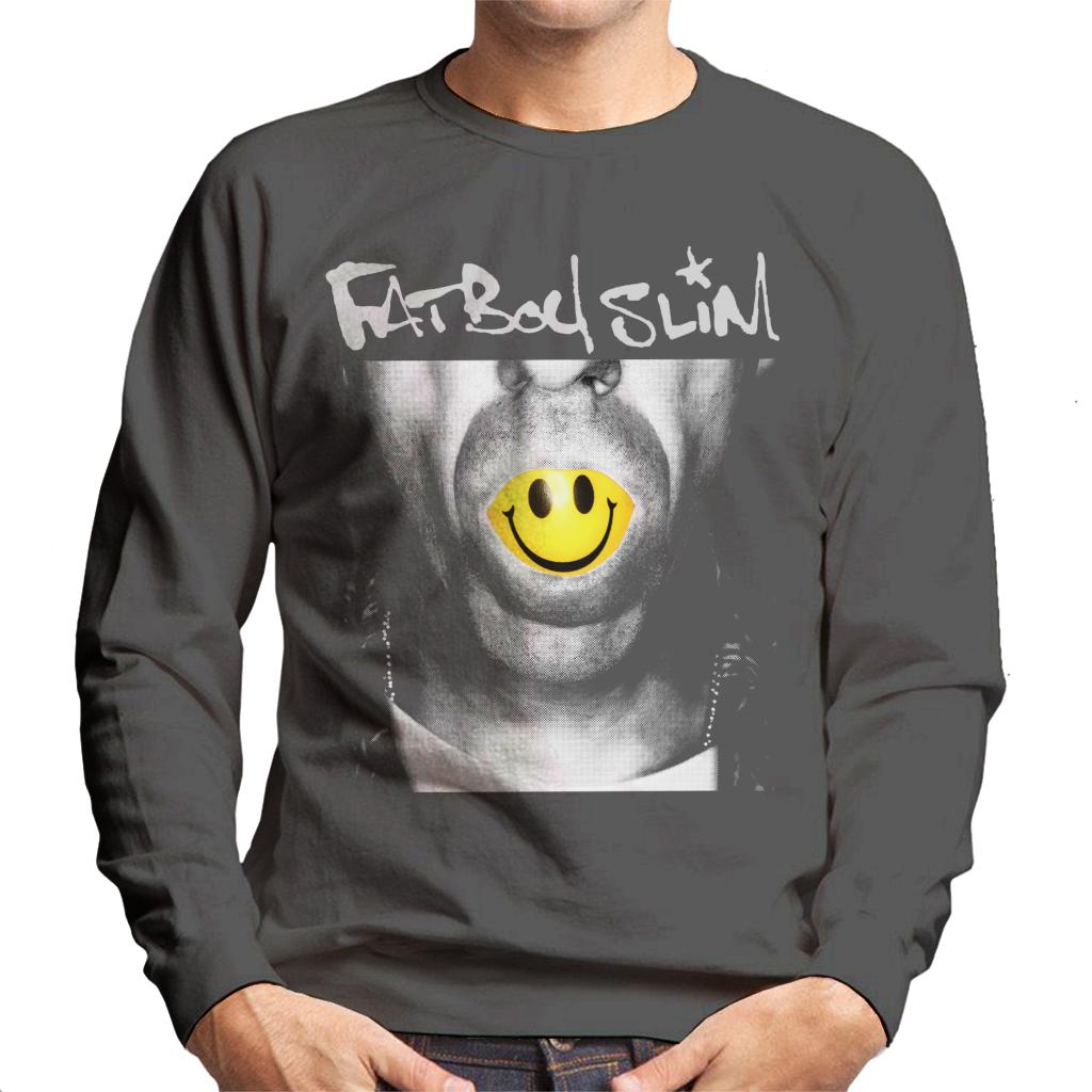 Fatboy Slim Smiley Mouth Men's Sweatshirt-Fatboy Slim-Essential Republik