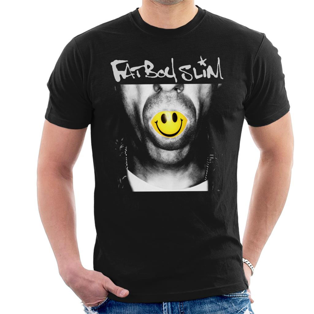 Fatboy Slim Smiley Mouth Men's T-Shirt-Fatboy Slim-Essential Republik