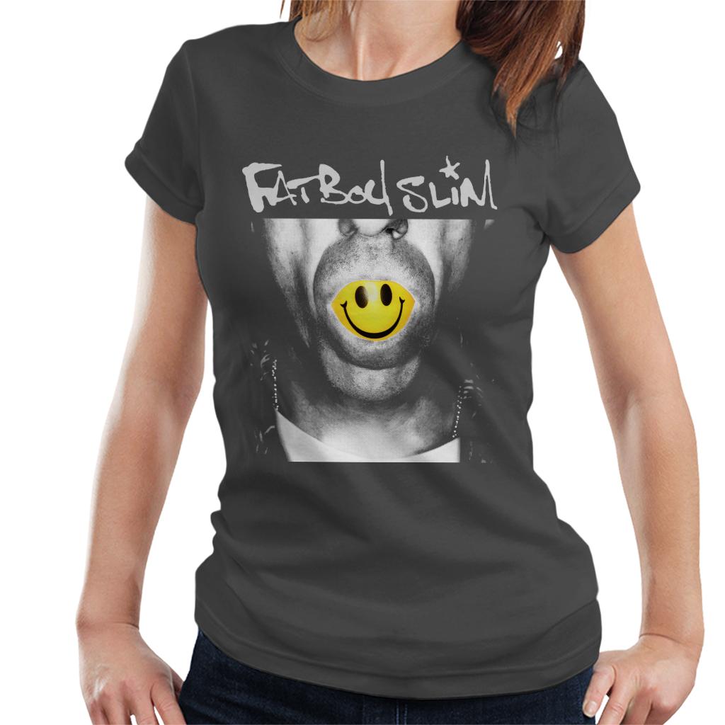 Fatboy Slim Smiley Mouth Women's T-Shirt-Fatboy Slim-Essential Republik