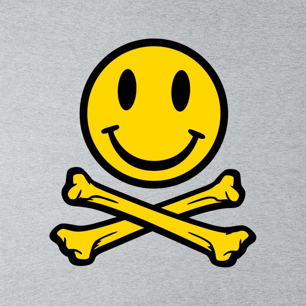 Fatboy Slim Smiley And Crossbones Women's Sweatshirt-Fatboy Slim-Essential Republik