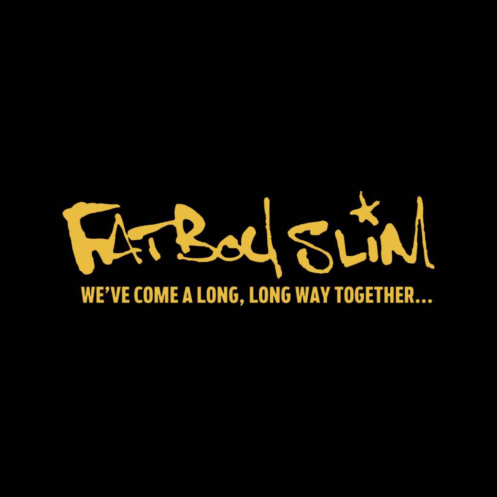 Fatboy Slim We've Come A Long Long Way Text Logo Kid's Varsity Jacket-Fatboy Slim-Essential Republik